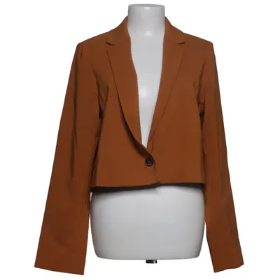 Blazer (Brown) from Closet London Acetate, Elastane, Polyester