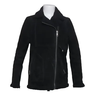 Shearling jacket (Black) from L.O.G.G by H&M Polyester, Suede