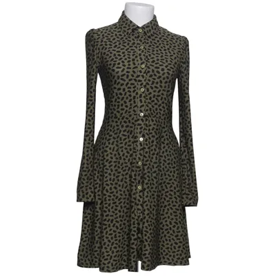 Shirt dress (Green, Black) from Natura Elastane, Polyester