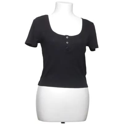 Crop top (Svart) från Forever 21 Bomull, Polyester