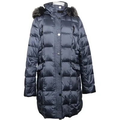 Down coat (Blue) from Junge Acrylic, Down, Feather, Polyamide, Polyester