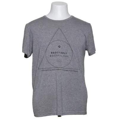 T-shirt (Grå) från Glostory Bomull, Polyester