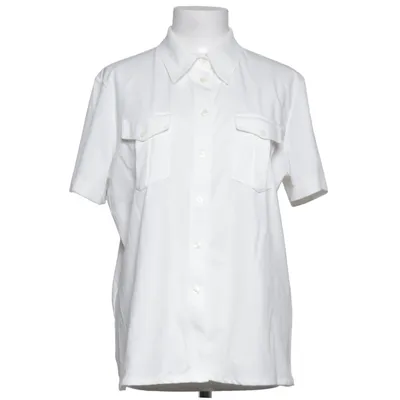 Chemise à manches courtes (Blanc) de Woman Collection Polyester