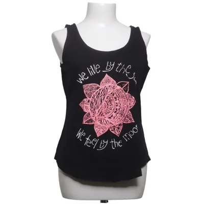 Tanktop (Zwart, Roze) van Colours Of The World Katoen