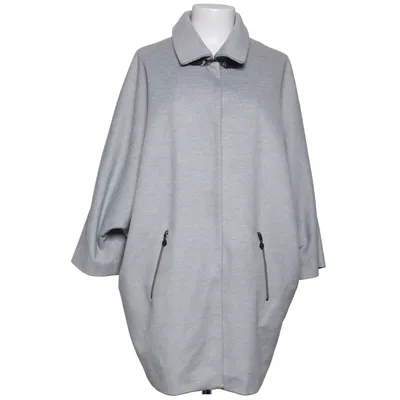 Coat (Gray) from Carina Elastane, Polyester, Viscose
