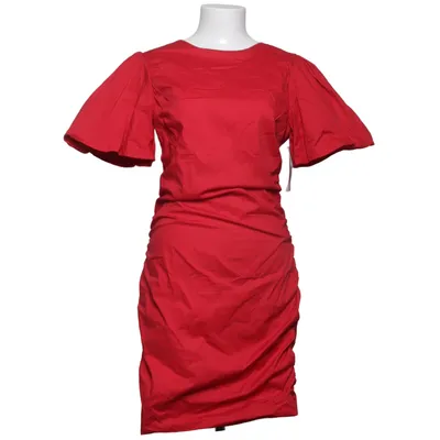 Robe (Rouge) de Nelly Coton, Élasthane, Polyester