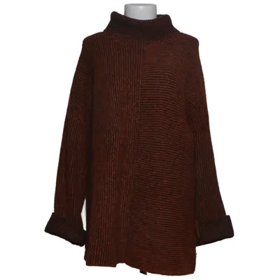 Turtleneck (Brown, Multicolored) from Nile Acrylic, Elastane, Polyamide, Polyester, Wool