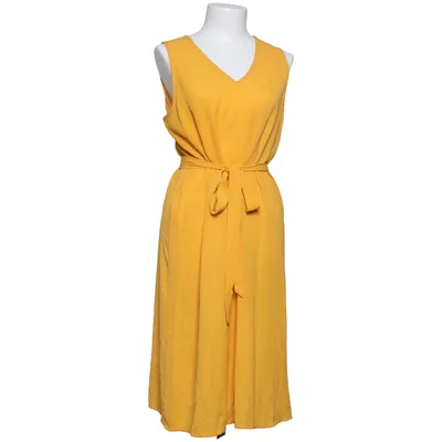 Robe portefeuille (Jaune) de Emery Rose Élasthane, Polyester