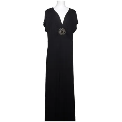 Långklänning (Svart) från Tia Elastan, Viskos