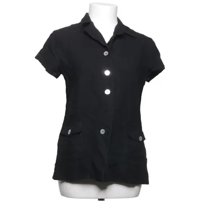 Top (Zwart) van Woman Collection H&M Linnen, Viscose