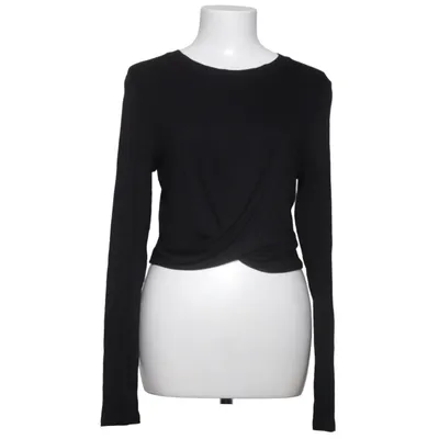 Crop top (Noir) de Aim'n Coton, Élasthane