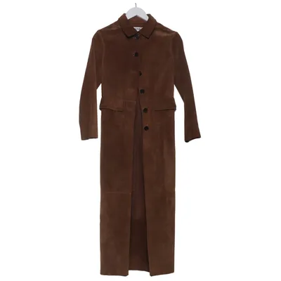 Läderkappa (Brun) från Acne Studios Skinn