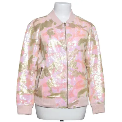 Bomber jacket (Pink, Gold, Multicolored) from Liquor N Poker Polyester