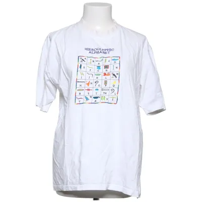 T-shirt (White, Multicolored) from Apple Cotton