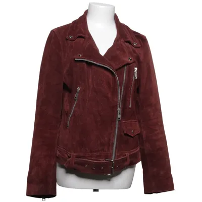 Biker jacket (Red) from MDK Cotton, Leather, Polyester