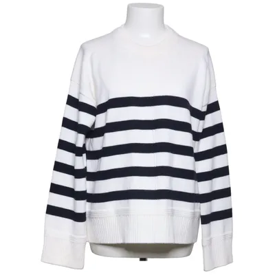Sweater (White, Blue) from La Maille Sézane Merino wool