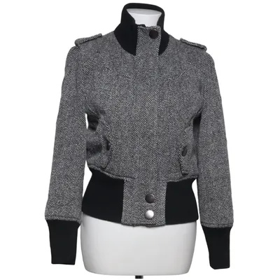 Jacka (Svart, Grå, Vit) från Denim Co Akryl, Bomull, Nylon, Polyester, Viskos, Ull
