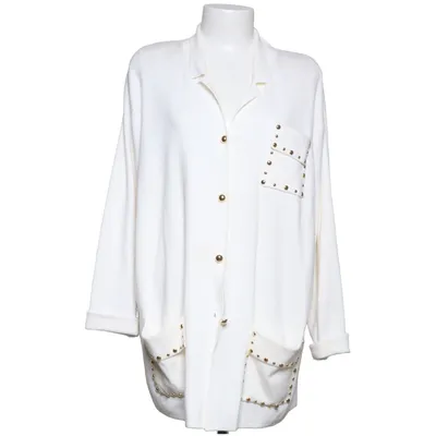 Cardigan (White) from Fuego Woman