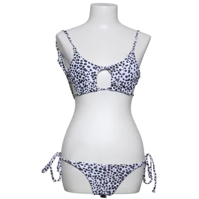 Bikini (Noir, Blanc) de Sizaful Élasthane, Polyester
