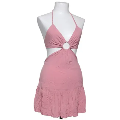 Halterneck dress (Pink)