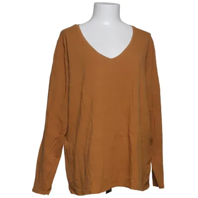 Langærmet t-shirt (Brun) fra Kiabi Elastan