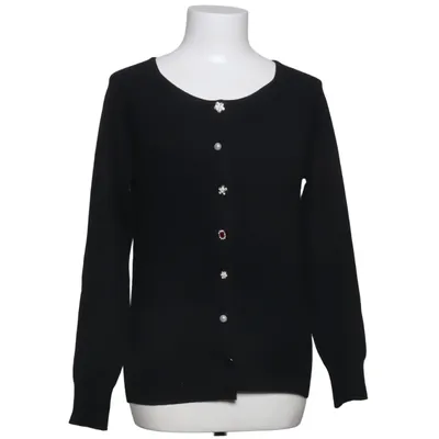 Cardigan (Black) from Bluoltre Polyamide, Polyester, Viscose