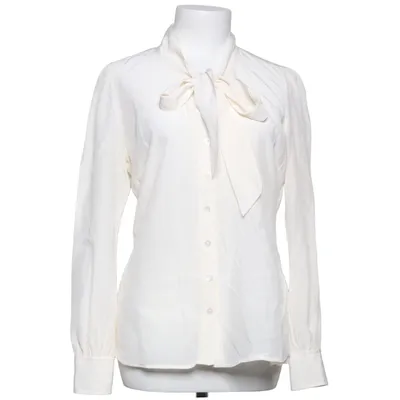 Blouse lavallière (Blanc) de Stenströms Soie
