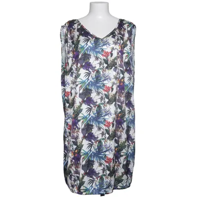 Dress (White, Multicolored) from By Jolima Polyester, Viscose