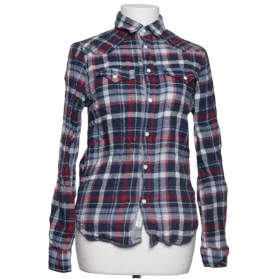 Flanellen overhemd (Blauw, Rood, Wit) van Crocker Katoen