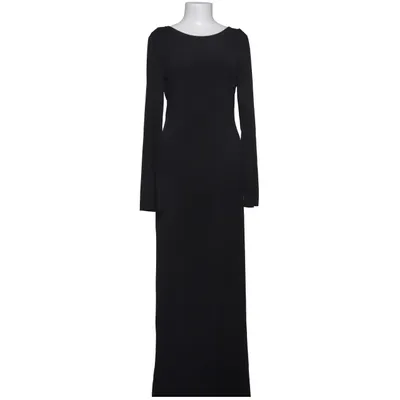 Maxi jurk (Zwart) van Nelly Elastaan, Polyester