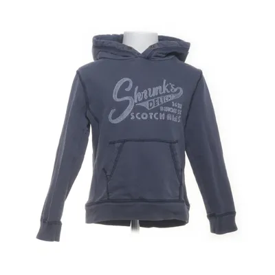 Sweat à capuche (Bleu) de Scotch Shrunk Coton