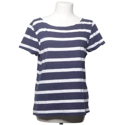 T-shirt (Blue, White) from Tissaia Basics Cotton
