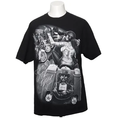 T-shirt (Noir) de Die Die Fashion Coton