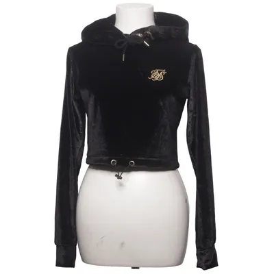 Hoodie (Black) from SikSilk Elastane, Polyester
