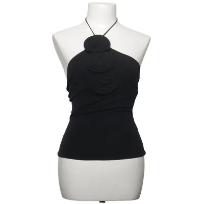 Halter neck top (Black) from Magda Butrym Elastane, Polyamide