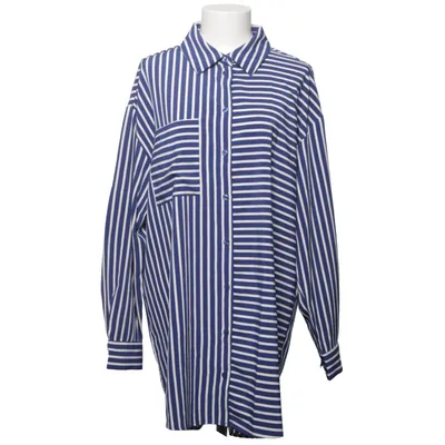 Shirt (Blauw, Wit) van Fisherfield Elastaan, Polyester