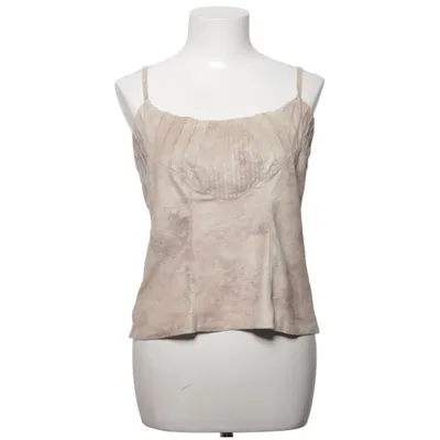 Tanktop (Beige) van Branting Elastaan, Polyester