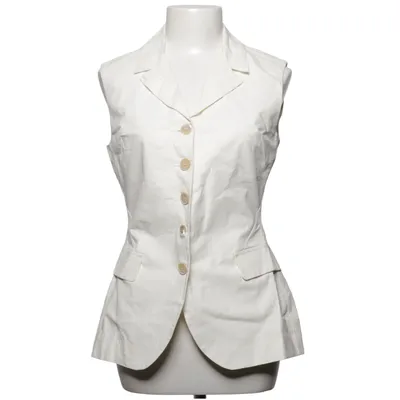 Anzugweste (Leila Vest) von Renaissance Baumwolle, Leinen, Polyurethan