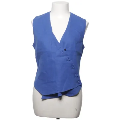 Kostuumgilet (Blauw) van Mango