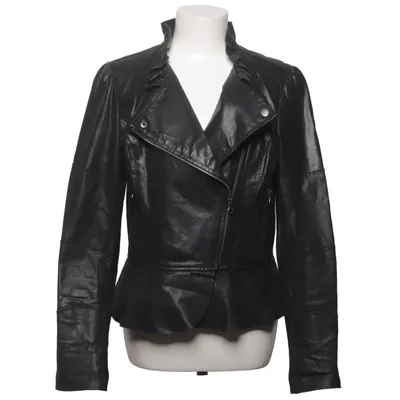 Bikerjack (Zwart) van Högl Leer, Polyester