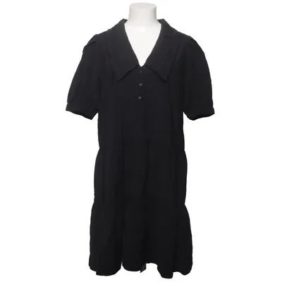 Jurk (Zwart) van Lindex Polyester, Viscose