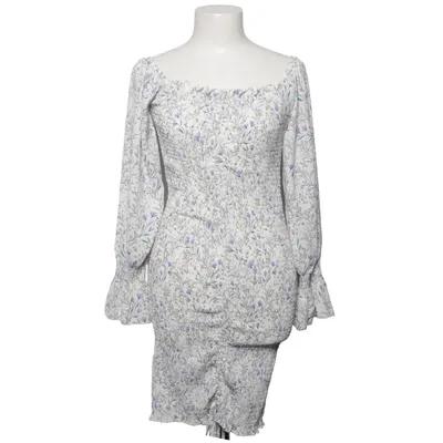 Dress (White, Purple, Green) from May Polyester