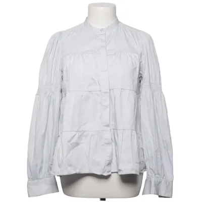 Bluse (Blå) fra Leveté Room Bomuld, Elastan, Polyamid