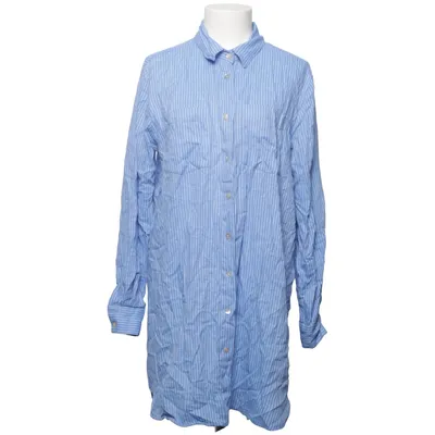 Shirt dress (Blue, White) from Cellbes Woman Cotton, Linen, Viscose