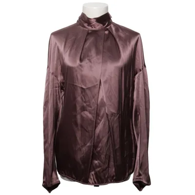 Blouse (Purple) from Caliban Elastane, Silk