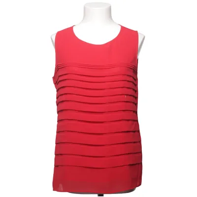 Top (Red) from New York & Company Elastane, Polyester, Viscose