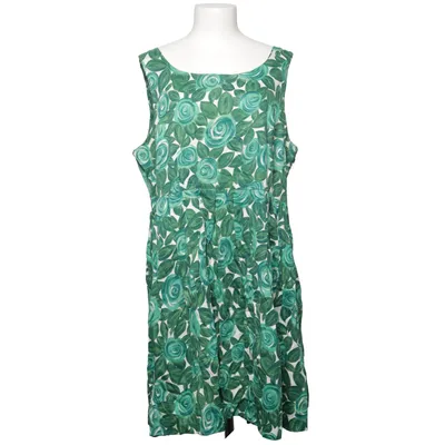 Kleid (Grün, Weiß) von Indiska Baumwolle