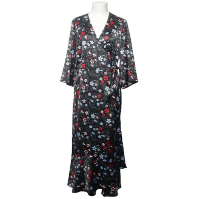 Wikkeljurk (Zwart, Meerkleurig) van Monki Elastaan, Polyester