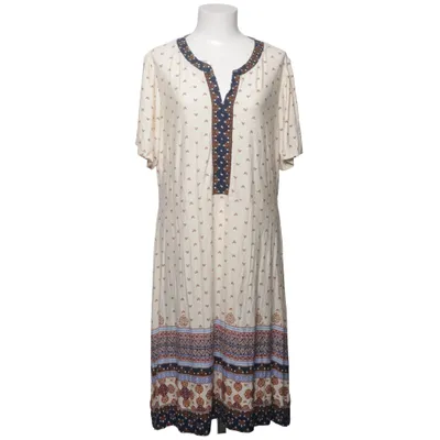 Dress (Beige, Blue, Multicolored) from Indiska Elastane, Viscose