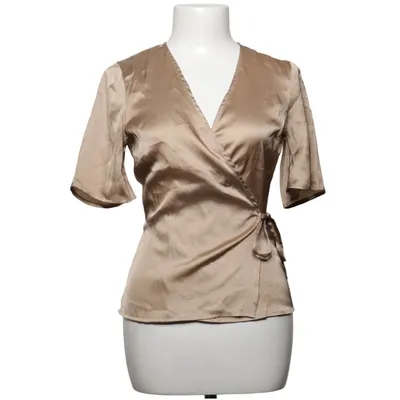 Wickeltop (Beige) von Alexandra Nilsson x Bubbleroom Polyester